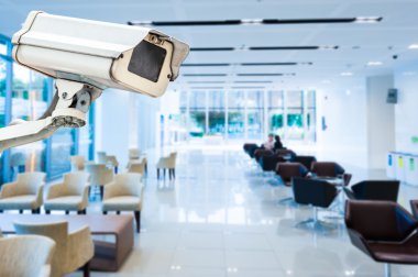 CCTV veya ofis binasında faaliyet gözetim