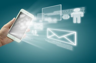 akıllı telefon Internet kavramı