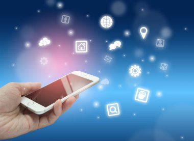 akıllı telefon Internet kavramı