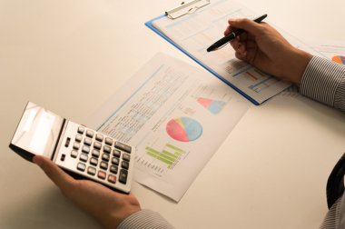 Rapor, iş performansı kavramı analiz işadamı