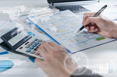 Hesap makinesi, iş Küreselleşme kavramı kullanarak iş adamı