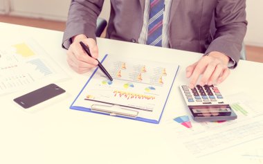 Rapor, iş performansı kavramı analiz işadamı