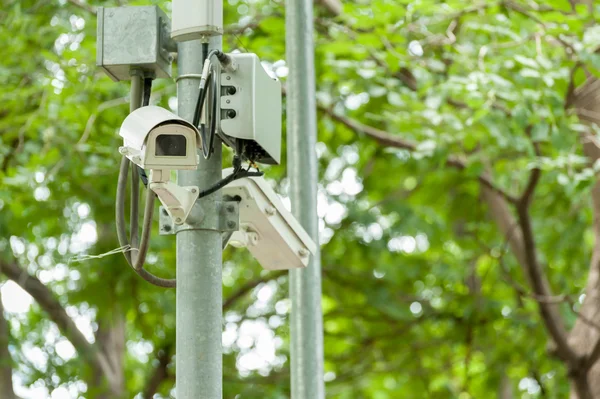 Cámara de CCTV o operación de vigilancia — Foto de Stock