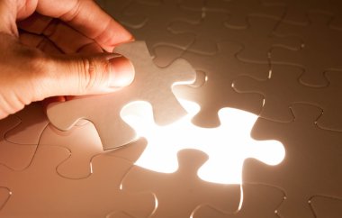 El Yapboz, iş stratejisi, kavramsal görüntü Ekle