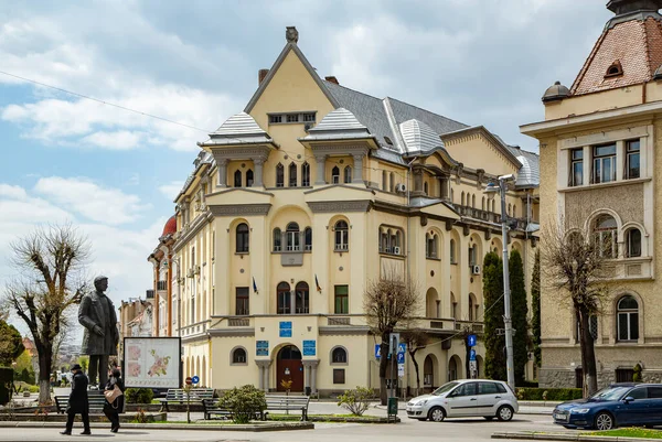 Targu Mures Mures Romania Aprilie 2021 Clădirea Inspectoratului Teritorial Muncii — Fotografie, imagine de stoc