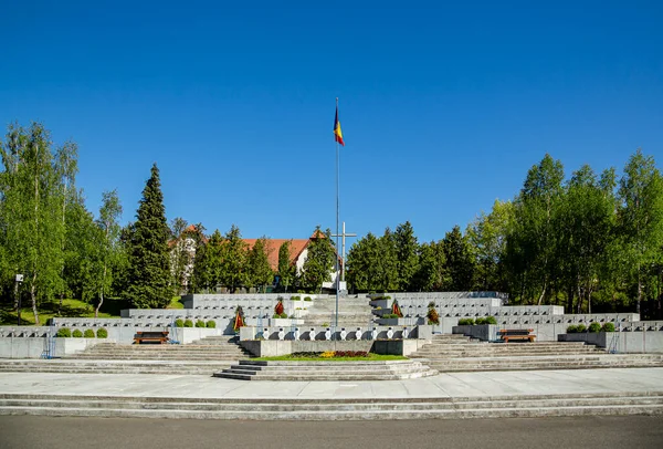 Targu Mures Mures România Mai 2021 Monumentul Eroilor Români Celui — Fotografie, imagine de stoc