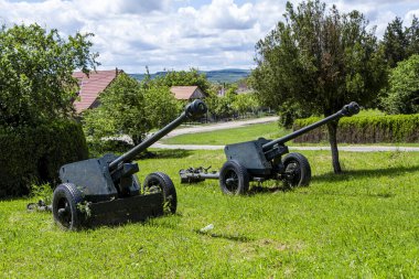 OARBA DE MURES, MURES, ROMANIA MAYIS 30 Mayıs 2021: 30 Mayıs 2021 'de Transilvanya' nın Oarba de Mures kentinde 2.