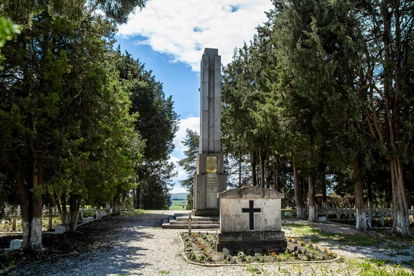 Oarba Mures Mures Roemenië Mei 2021 Monument Voor Roemeense Helden — Stockfoto