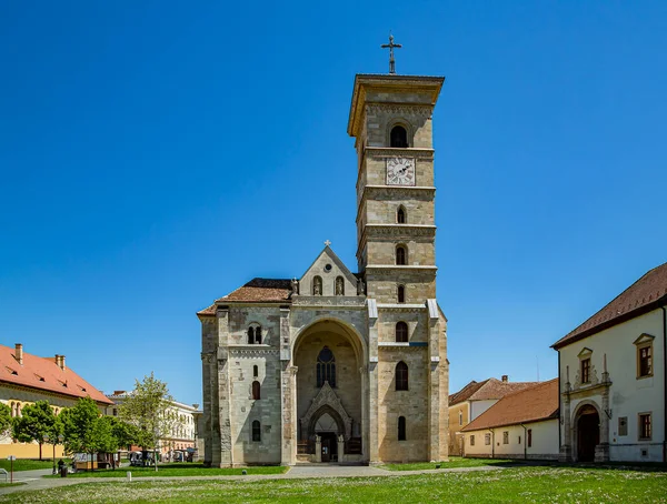 Alba Iulia Alba Romania Μαΐου 2021 Ρωμαιοκαθολικός Καθεδρικός Ναός Του — Φωτογραφία Αρχείου