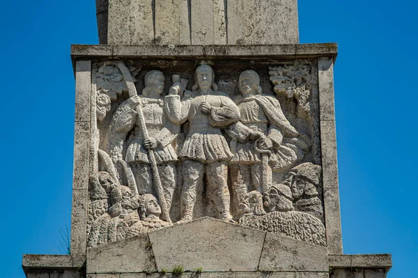 Alba Iulia Alba Romania Maggio 2021 Obelisco Horea Closca Crisan — Foto Stock