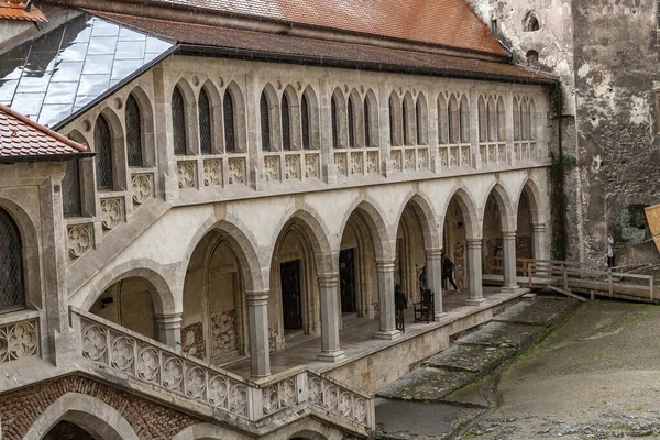 Hunedoara Transylvania Romania Mayıs 2021 Romanya Nın Hunedoara Kentindeki Bir — Stok fotoğraf