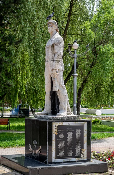 Petrosani Hunedoara Rumänien Juli 2021 Monument Tillägnat Gruvarbetare Juli 2021 — Stockfoto