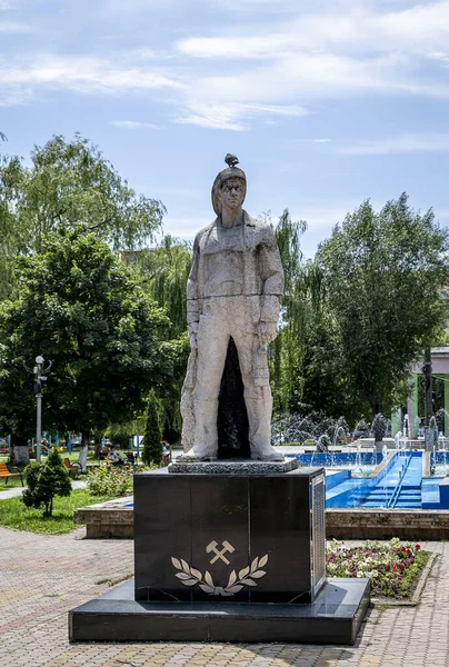 Petrosani Hunedoara Romania Temmuz 2021 Madencilere Adanmış Anıt Temmuz 2021 — Stok fotoğraf