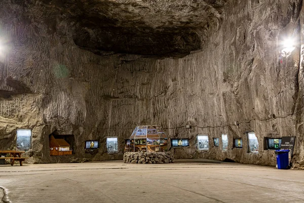 Praid Harghita Roumanie Juin Musée Sel Intérieur Mine Sel Praid — Photo