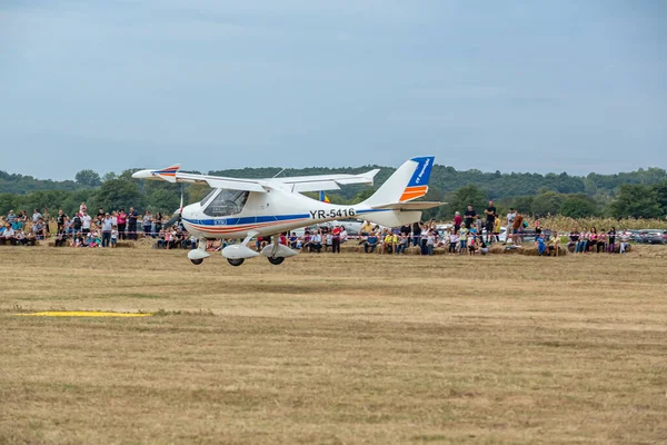 Stanesti Gorj Romania Augus28 2021 Sports Light Aircraft Aviation Rally — 스톡 사진