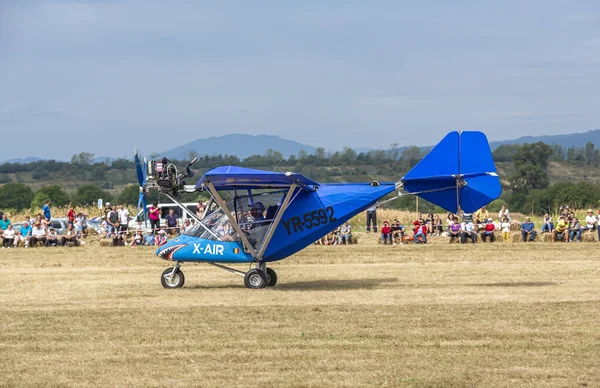 Stanesti Gorj Romania Augus28 2021 Sports Light Aircraft Aviation Rally — 스톡 사진