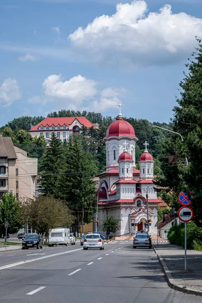 Petrosani Hunedoara Romania Iulie 2021 Imaginea Centrului Orasului Iulie 2021 — Fotografie, imagine de stoc