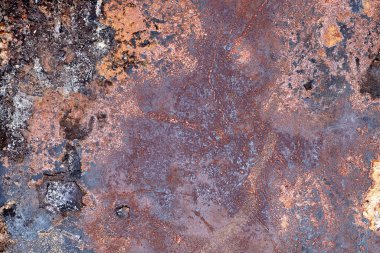  Yüksek kaliteli paslı paslı metal yaprak dokusu, pas ve oksitlenmiş metal arka plan. Eski metal panel.