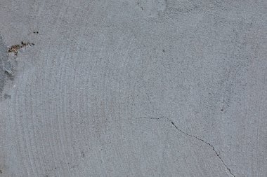 Alçılı gri duvar dokusu. Gri duvar arka planı. Kopyalama alanı ile ön görünüm.