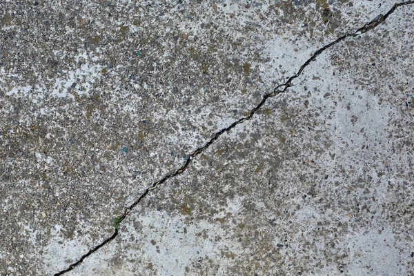 Gammal Sprucken Grå Betongyta Sprucken Betong Struktur För Bakgrund Framifrån — Stockfoto