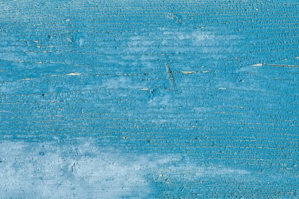 Naturalne Niebieskie Malowane Tło Drewna Widok Przodu Przestrzenią Kopiowania — Zdjęcie stockowe
