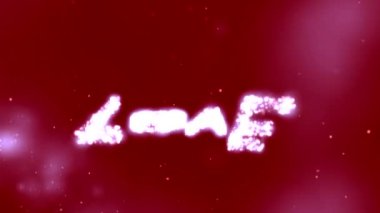 Aşk soyut animasyon arka plan