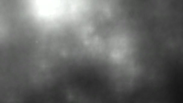 Abstrait nuages animation fond . — Video