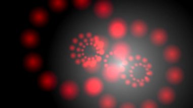 Optik fişekleri animasyon kümesi: kırmızı, yeşil, mavi. Alfa chanel dahil