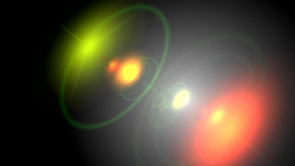 Jeu d'animation de fusées éclairantes optiques : rouge, vert, bleu. Chanel Alpha inclus 