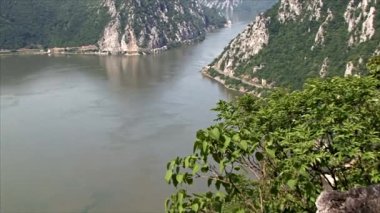 Tuna Gorge üzerinde güzel manzara