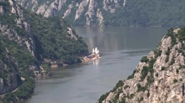 Tuna Gorge üzerinde güzel manzara