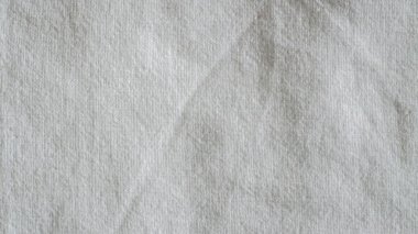 Beyaz kumaş dokusu, arkaplan olarak kullanılabilir