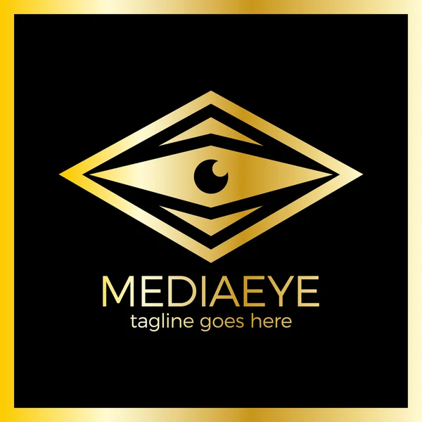 Logo Media Eye — Image vectorielle