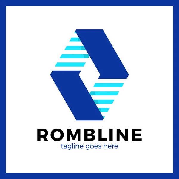 Rhomb Line Logotype