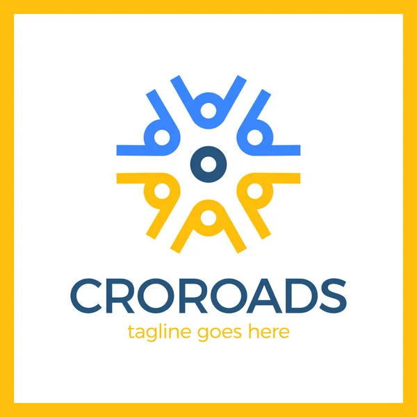 Tekerlek kavşak logo