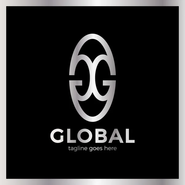 Suuri globaalin ryhmän logo — vektorikuva