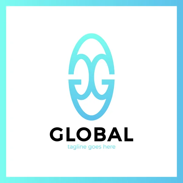 Great Global Group Logo — Stock Vector