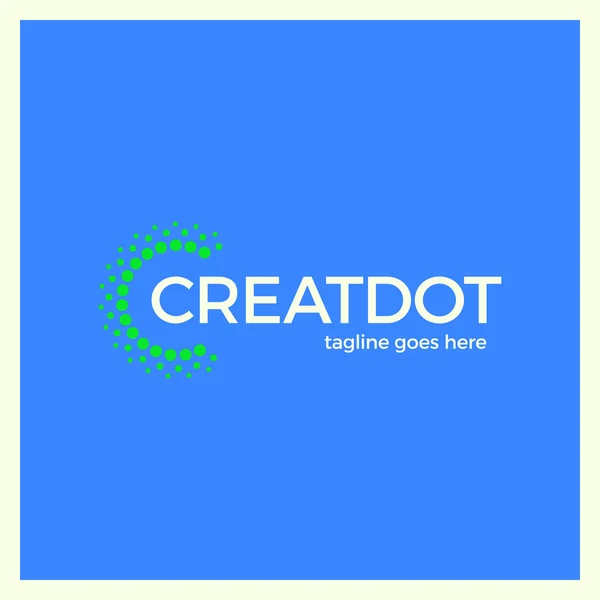 Slim logo. Creatieve logo. — Stockvector