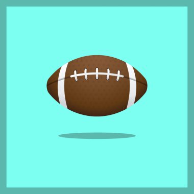 Amerikan futbolu etiket. Rugby Logo Amblem