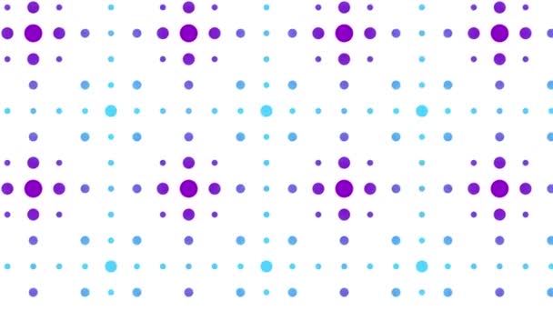 Tecnología abstracta futurista estilo big data Mínimo movimiento arte patrón inconsútil 4k movimiento diseño animación Abstracto 3d renderizar fondo secuencia Loopable — Vídeo de stock