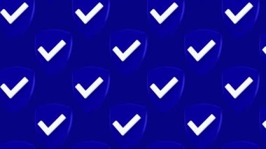 Koruma Kalkanı Güvenliği En Düşük Hareket Sanatı Düzensiz Desensiz Desensiz 4k Hareket Tasarım Canlandırması Özet 3d oluşturma Arkaplan Döngüsü Sıralaması