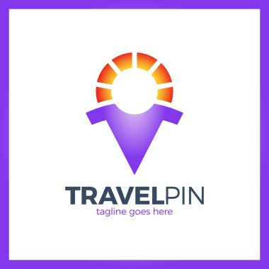 Seyahat güneş erkekler yer - güneşli PIN