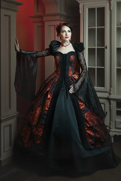 Vintage tarzı moda kadın.