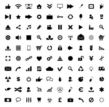 100 kalite simgesi kümesi. Yangın hizmeti simgelerini, tıbbi simgeler, Medya Icons, para simgeleri, gıda simgeler, telefon simgeleri, polis simgeler, Web Simgeler, kamp simgeler, kelebek simgeler kar taneleri simgesi