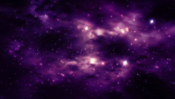 Abstract Space background for design. Vector illustration.