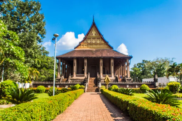 Haw Pha Kaeo or (wat Pha Kaeo) in Vientiane Laos , They are publ — Stock Photo, Image