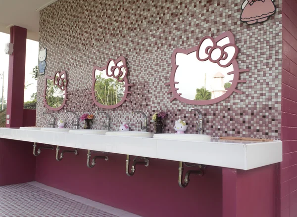 LOEI, TAILANDIA -2 DE MARZO DE 2015- - El Resort con un Hello Kitty th —  Fotos de Stock