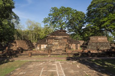 Tapınak wat phra harabe içinde kamphaeng phet