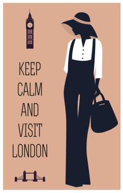 Londra seyahat kartı. 