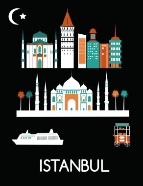 Istanbul şehir işaretler